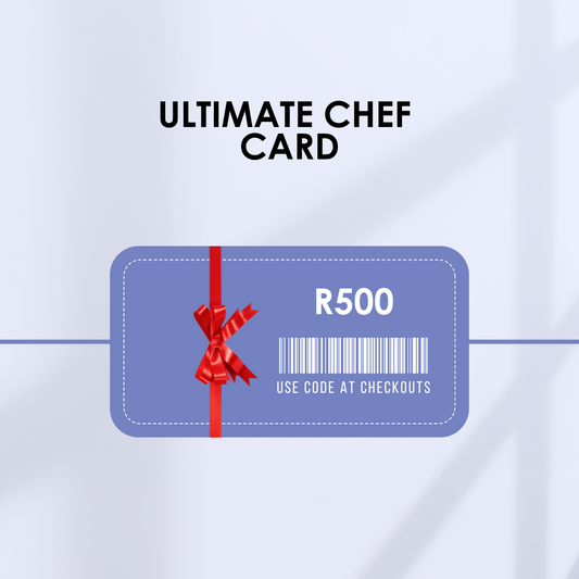 Ultimate Chef Food Card